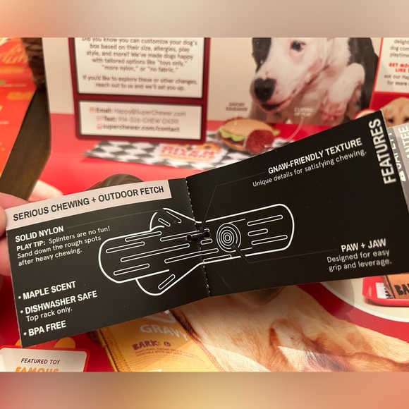 Bark Box Super Chewer Fall Fetch Stick - Picture 4 of 8